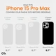 Чохол Case-Mate Ultra Tough D3O Clear для iPhone 15 Pro Max Clear with MagSafe (CM051674) - зображення 15