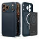 Чохол Spigen Thin Fit для iPhone 17 Pro Max Navy with MagSafe (ACS10277) - зображення 2
