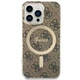 Чохол Guess 4G для iPhone 13 Pro Brown with MagSafe (GUHMP13LH4STW) - зображення 2