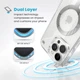 Чехол Speck Presidio Perfect-Clear Grip для iPhone 16 Pro Max Clear Chrome with MagSafe (150842-3223) - изображение 2