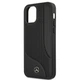 Чохол Mercedes для iPhone 12 mini Leather Perforated Area Black (MEHCP12SCDOBK) - зображення 6