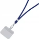 Универсальный шнурок 3mk EasyClip Dark Blue with Silver Metal (5903108568616) - изображение 4
