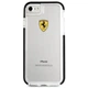 Чохол Ferrari для iPhone 7/8 | SE2020 Shockproof Hard Case Transparent/Black (FEGLHCP7BK) - зображення 3