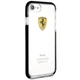 Чохол Ferrari для iPhone 7/8 | SE2020 Shockproof Hard Case Transparent/Black (FEGLHCP7BK) - зображення 5
