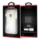 Чохол Ferrari для iPhone 7/8 | SE2020 Shockproof Hard Case Transparent/Black (FEGLHCP7BK) - зображення 6