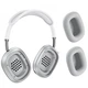 Бездротові накладні навушники HOCO W65 Happy BT headphones Silver (6942007650342) (20237) - изображение 3