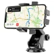 Автотримач для телефона HOCO CA83 David one-button center console car holder Black (6931474748423) (20131) - изображение 5