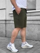 Чоловічі шорти з акцентними швами 2XL хакі - зображення 4