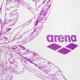 Шапочка для плавания,женщина Arena Sirene (91440-207) силиконовая,Бело-фиолетовый - изображение 5