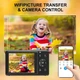 Цифрова камера 5K 80 Мп Pink з подвійним екраном , Wi-Fi, автофокус - зображення 4