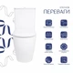 Унітаз підлоговий Qtap Evia Ultra Quiet 630×350×795 мм з сидінням Soft-close, White QTEVI27W49258 - изображение 3