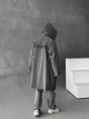 Дощовик вітрівка мембранна водонепроникна Vetements 392942 XL графітова - зображення 3