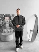 Чоловіча демісезонна куртка - вітрівка рефлективна Sane 183973 XS сірий - зображення 1
