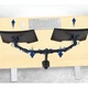 Крепление для двух мониторов настольный кронштейн 15"-30" UKC Z022 (134610) - изображение 5