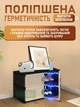 Закрытая полка-шкаф для обуви 60×63×32 см, двухъярусный стеллаж для хранения обуви в прихожей, обувной шкаф из пластика, бело-чёрный - изображение 5