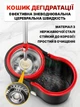 Комплект для мытья полов: круглая турбо-швабра центрифуга с автоматическим отжимом и ведром 10 л, вращение 360°, набор для уборки полов, черная - изображение 3
