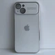 Чехол Auto Focus Matte для Apple iPhone 15 , White - изображение 1