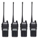 Комплект 4 шт Рация портативная Baofeng UV-82 5 Ватт батарея 2000 мАч Black - изображение 1