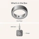 Смарт-кільце Oura Ring 4 Size 11 Brushed Silver (JZ90-54220-11) [158761] - зображення 5