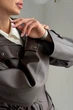 Парка Jadone Fashion Кора ONE SIZE шоколад - изображение 5