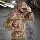 Куртка MASSAD SoftShell з капюшоном XS піксель - зображення 4