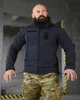 Куртка ДСНС Softshell на флісі з капюшоном 3XL синя - изображение 4