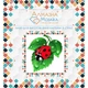 Алмазная мозаика для детей Божья коровка UA-036 20х20см. Набор алмазной вышивки 10цв, квадратные - изображение 2