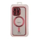 Чохол TPU Metallic Full Camera with Magsafe для iPhone 12 Pro Red - изображение 4