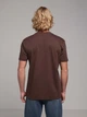 Футболка хлопковая длинная мужская Colin's CL1080108BRW M Brown (8684890160123) - изображение 2