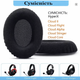 Амбушури велюрові HyperX Cloud 2, Cloud Drone, Cloud Core, Cloud Flight, Cloud Pro, CloudX, Cloud Stinger 2 + Подарунок поролон для мікрофона - зображення 3