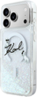 Etui Karl Lagerfeld Liquid Glitter Karl Script Logo MagSafe do Apple iPhone 17 Pro Transparent (3666339608293) - obraz 2