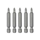 Комплект насадок викруткових PH1 1/4 "* 50мм, ACR, S2, уп. 5од., STORM INTERTOOL VT-0201 - изображение 3