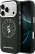 Etui Karl Lagerfeld Point & Choupette Sketch MagSafe do Apple iPhone 17 Pro Black (3666339603977) - obraz 1