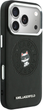Etui Karl Lagerfeld Point & Choupette Sketch MagSafe do Apple iPhone 17 Pro Black (3666339603977) - obraz 4