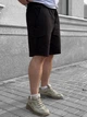 Мужские шорты с накладными карманами S черные - изображение 2