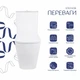 Унитаз напольный Qtap Stork Ultra Quiet 630×350×805 мм с сиденьем Soft-close, White QTSTO27W49260 - изображение 4