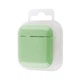 Чехол Silicone Case с микрофиброю для Airpods 1 / Airpods 2 Spearmint - изображение 2