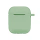 Чехол Silicone Case с карабином для Airpods 1 / Airpods 2 Mint - изображение 1