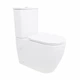 Унитаз напольный Qtap Evia Ultra Quiet 630×350×795 мм с сиденьем Soft-close, White QTEVI27W49258 - изображение 1