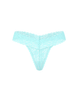 Трусики стрінги Victoria's Secret The Lacie Lace Thong Panty S Бірюзовий (27223491) - изображение 4