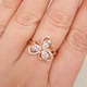 Кільце 17 розмір Xuping Jewelry позолота 18К медзолото 8426 - зображення 3