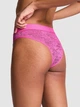 Женские трусики Victoria's Secret (283789979581) Bling Lacie Logo Brazilian XS розовые - изображение 2