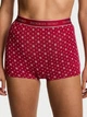 Женские трусики Victoria's Secret (228779695785) Logo Cotton High-Waist Boyshort XL красные - изображение 1