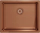 Zlew kuchenny Kernau KSS U 61.1 1B SS Copper - obraz 2