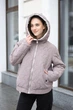 Демісезонна куртка Mila Nova К-315 50 капучино+молоко - изображение 1
