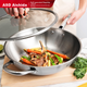 Сковорода-вок ASD Luxury Three-Shared Steel Wok TV1332 32 см (806181) - зображення 9