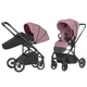 Всесезонна прогулянкова коляска Carrello Alfa CRL-5508 BF Rouge Pink з реверсивним блоком - зображення 1
