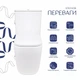 Унітаз підлоговий Qtap Aquarius Ultra Quiet 620×355×790 мм з сидінням Soft-close, White QTAQAW27W49262 - изображение 3