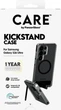 Etui CARE by PanzerGlass Black Kickstand & QI do Samsung Galaxy S26 Ultra Transparent (CR12202) - obraz 7