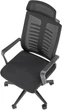 Офісне крісло Halmar Fabio Чорне (5905248125001) - зображення 10